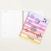 Gepersonaliseerde regenboog planner (Display)