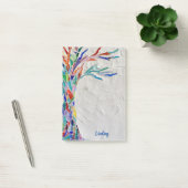 Gepersonaliseerde regenboogkleuren - Levensstructu Post-it® Notes (Kantoor)