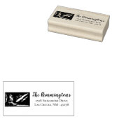 Gepersonaliseerde retouradres stempel Cowboy laarz (Gestempeld)