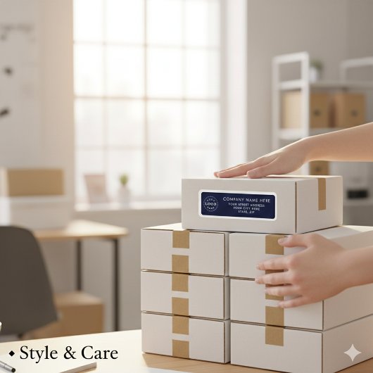 Gepersonaliseerde retouradreslabels - Jouw tekst t Etiket