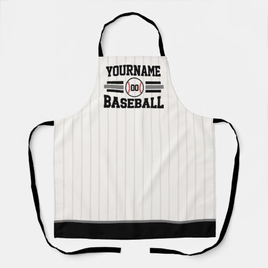 Gepersonaliseerde Retro Baseball Speler NAAM Team Schort (Voorkant)