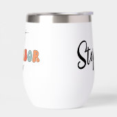 Gepersonaliseerde Retro Beste Buurman ooit Schatti (Links)