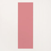 Gepersonaliseerde Retro Boho geruit patroon roze Yogamat (Achterkant)