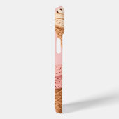 Gepersonaliseerde Retro Ice Cream Cone Pattern Case-Mate iPhone Case (Achterkant / Rechts)