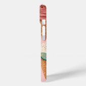Gepersonaliseerde Retro Ice Cream Cone Pattern Case-Mate iPhone Case (Achterkant / Links)