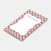 Gepersonaliseerde retro keuken post het merkt gesc post-it® notes (Schuin)