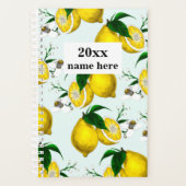 Gepersonaliseerde Retro Lemon Planner (Voorkant)