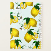Gepersonaliseerde Retro Lemon Planner (Achterkant)