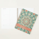 Gepersonaliseerde  Retro Sage en Sand Mandala Planner (Display)