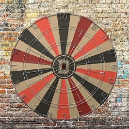 Gepersonaliseerde Retro Sunburst - Route 66 Dartbord
