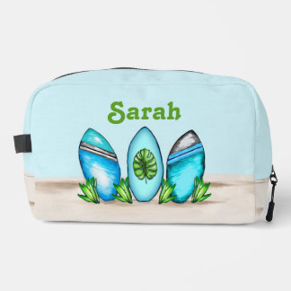 Gepersonaliseerde Retro Surfboards Toilettasje