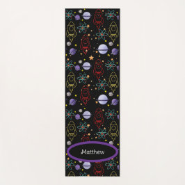 Gepersonaliseerde retrospace-oefening yogamat