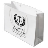 Gepersonaliseerde RN Nursing School Afstuderen Ele Groot Cadeauzakje (Achterkant Gekanteld)