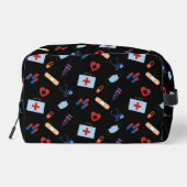 Gepersonaliseerde RN Verpleegkunde Med School Stud Toilettasje (Achterkant)