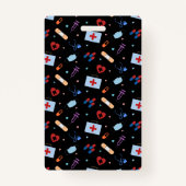 Gepersonaliseerde RN-verpleegster | Arts Medisch P Badge (Achterkant)