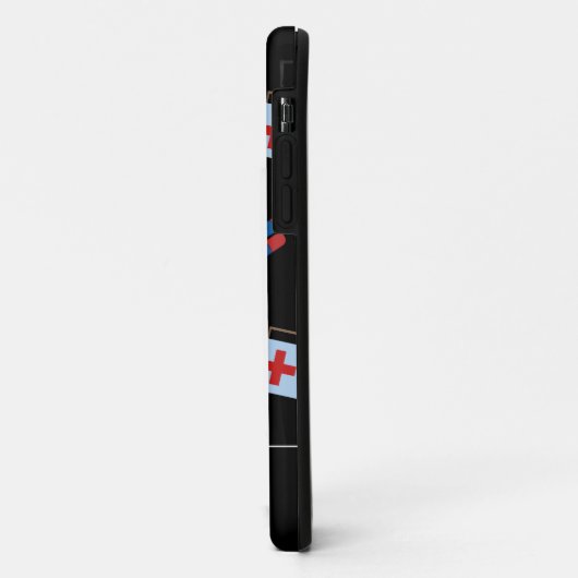 Gepersonaliseerde RN-verpleegster | Arts Medisch P Case-Mate iPhone Case (Achterkant/links)