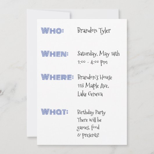 Gepersonaliseerde Robot Birthday for Boy Kaart (Achterkant)