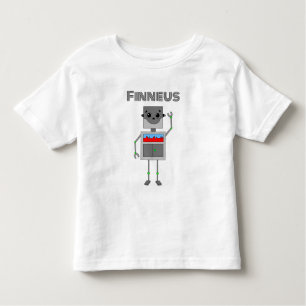 Gepersonaliseerde robot Thleed Kinder Shirts