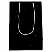 Gepersonaliseerde rode bessen + eucalyptus kerst medium cadeauzakje (Achterkant)