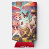 Gepersonaliseerde romantische anime koppel (Achterkant)