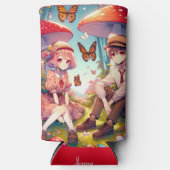 Gepersonaliseerde romantische anime koppel (Voorkant)