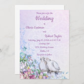 Gepersonaliseerde romantische bruiloft met witte d (Voorkant / Achterkant)