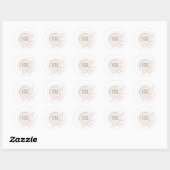 Gepersonaliseerde ronde Stickers | STICKER (Vel)