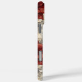 Gepersonaliseerde rood & wit kerstbloem Case-Mate iPhone case (Achterkant / Rechts)