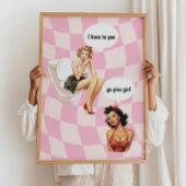 Gepersonaliseerde Roomates Badkamer Print College 