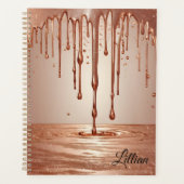 Gepersonaliseerde Roos Gold Undate Planner (Voorkant)