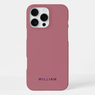 Gepersonaliseerde Roos Gouden iPhone Case met Cust 16 Pro Max Hoesje