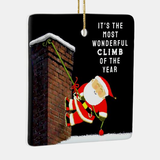 gepersonaliseerde rotsklimmers keramisch ornament (Rechts)