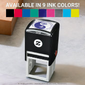 Gepersonaliseerde Round Healthcare Business Logo & Zelfinktende Stempel