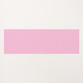 Gepersonaliseerde  Roze Bubbels Naam Yoga Mat (Achterkant (horizontaal))