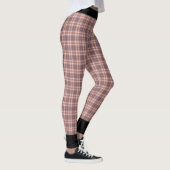 Gepersonaliseerde roze en grijze spellen met zwart leggings (Rechts)