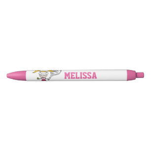 Gepersonaliseerde roze meisjes tennis Birthday par Blauwe Inkt Pen