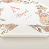 Gepersonaliseerde  Rozen Krans Sherpa Deken (3/4)