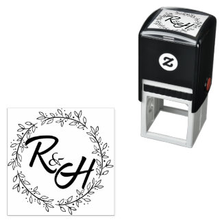 Gepersonaliseerde Rubber Stamp met Ink Pad Zelfinktende Stempel