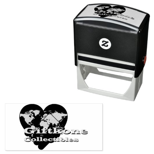 Gepersonaliseerde Rubber Stamp Zelfinktende Stempel (In situ)