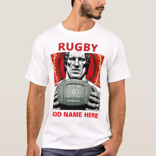 Gepersonaliseerde Rugby T-Shirt