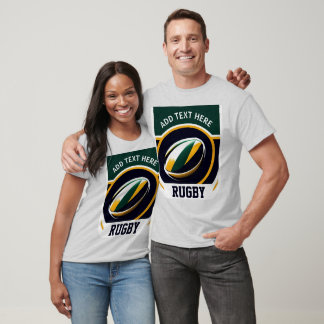 Gepersonaliseerde Rugby T-Shirt