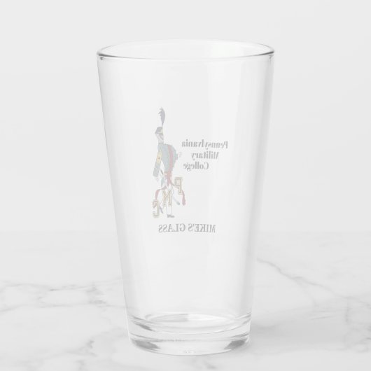 * GEPERSONALISEERDE RUIMTE CADET Shaker Glass/Tumb Glas (Achterkant)