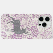 Gepersonaliseerde rustieke herten  bloemen geometr Case-Mate iPhone case (Achterkant (horizontaal))