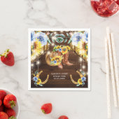 Gepersonaliseerde rustieke laarzen Floral String L Servet (Insitu)