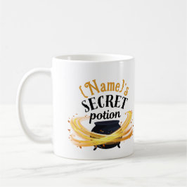 Gepersonaliseerde "__'s Secret Potion" Caldron Des Koffiemok