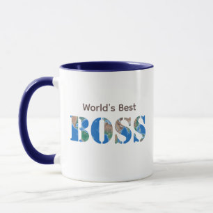 Gepersonaliseerde 's werelds beste baas, fysieke k mok