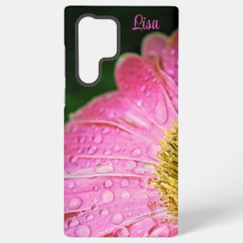 Gepersonaliseerde Samsung Hoesje - Roze Gerbera Da Samsung Galaxy Hoesje