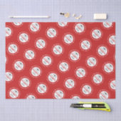 Gepersonaliseerde Santa North Pole Express Tissuepapier (Craft)