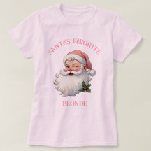 Gepersonaliseerde  Santa's Favoriete Roze Xmas