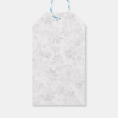 Gepersonaliseerde Santa's Gift Label met leuke Kit Cadeaulabel (Achterkant)